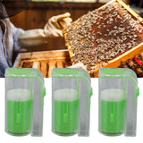 3Pcs Queen Bee Marking Cage Catcher Plastic One Handed Bee Queen Marker Bottle Beekeeping Tools for Beekeepers Green