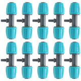 10PCS 16mm to 4/7 Barbed Tee Irrigation Tube Reducing Tee Connector Fitting for Garden Courtyard - Extra Image