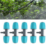 10PCS 16mm to 4/7 Barbed Tee Irrigation Tube Reducing Tee Connector Fitting for Garden Courtyard - Extra Image