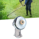 26mm/1.0in Diameter Lawn Mower Gear Head Universal Grass Trimmer Replace Gear Head for Land Reclamation Shrub Cutting