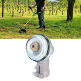 26mm/1.0in Diameter Lawn Mower Gear Head Universal Grass Trimmer Replace Gear Head for Land Reclamation Shrub Cutting