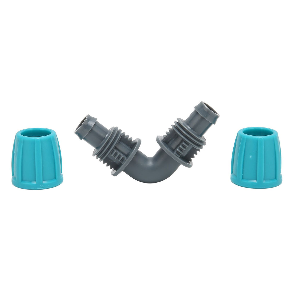 10PCS 16mm Lock Barbed Connector PE 90° Elbow Hose Joint Garden Agricultural Drip Irrigation Fitting