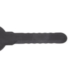20Pcs Plastic Lawn Mower Blades Garden Electric Grass Trimmer Long Blade Trimmer Accessories Black