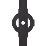 20Pcs Plastic Lawn Mower Blades Garden Electric Grass Trimmer Long Blade Trimmer Accessories Black - Extra Image