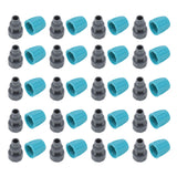 15Pcs Irrigation Tube Locked Nuts Connectors 16mm Durable PE Anti Aging Acidproof Eco Friendly 16mm PE Pipe Connectors - Extra Image