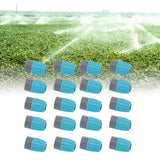 15Pcs Irrigation Tube Locked Nuts Connectors 16mm Durable PE Anti Aging Acidproof Eco Friendly 16mm PE Pipe Connectors - Extra Image