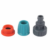 16mm Pipe Connectors 16mm to G1/2 Female Thread Faucet Connectors Garden Faucet Connection for Micro Atomization