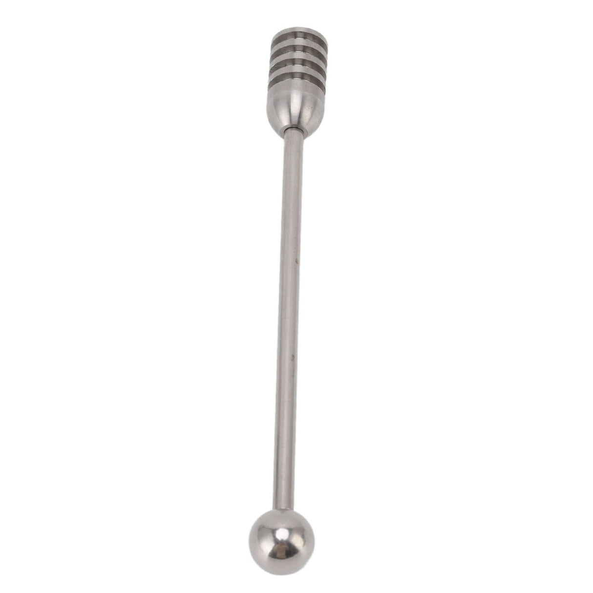 Honey Stick 15.5cm 304 Stainless Steel Fluted Design Easy Cleaning Honey Mixing Stick Coffee Stirrer Stirring Sticks