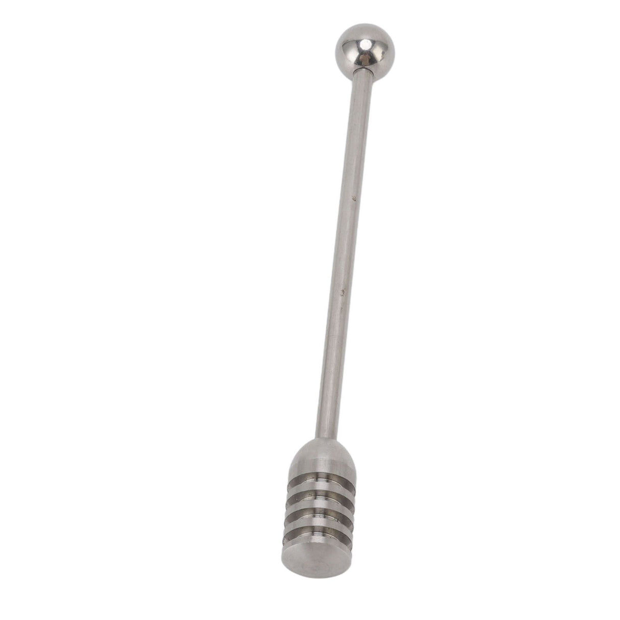 Honey Stick 15.5cm 304 Stainless Steel Fluted Design Easy Cleaning Honey Mixing Stick Coffee Stirrer Stirring Sticks
