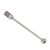 Honey Stick 15.5cm 304 Stainless Steel Fluted Design Easy Cleaning Honey Mixing Stick Coffee Stirrer Stirring Sticks