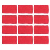 12Pcs Bandage Wrap Natural Latex Elastic Self Adhesive Wrap for Cows Dogs Horses 10cm Red