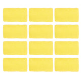 12Pcs Bandage Wrap Natural Latex Elastic Self Adhesive Wrap for Cows Dogs Horses 10cm Yellow