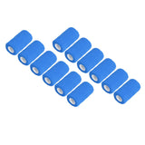 12Pcs Bandage Wrap Natural Latex Elastic Self Adhesive Wrap for Cows Dogs Horses 10cm Blue