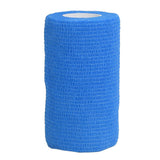 12Pcs Bandage Wrap Natural Latex Elastic Self Adhesive Wrap for Cows Dogs Horses 10cm Blue - Extra Image