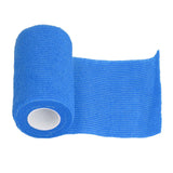 12Pcs Bandage Wrap Natural Latex Elastic Self Adhesive Wrap for Cows Dogs Horses 10cm Blue