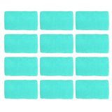 12Pcs Bandage Wrap Natural Latex Elastic Self Adhesive Wrap for Cows Dogs Horses 10cm Cyan