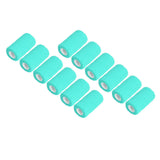 12Pcs Bandage Wrap Natural Latex Elastic Self Adhesive Wrap for Cows Dogs Horses 10cm Cyan