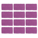 12Pcs Bandage Wrap Natural Latex Elastic Self Adhesive Wrap for Cows Dogs Horses 10cm Purple
