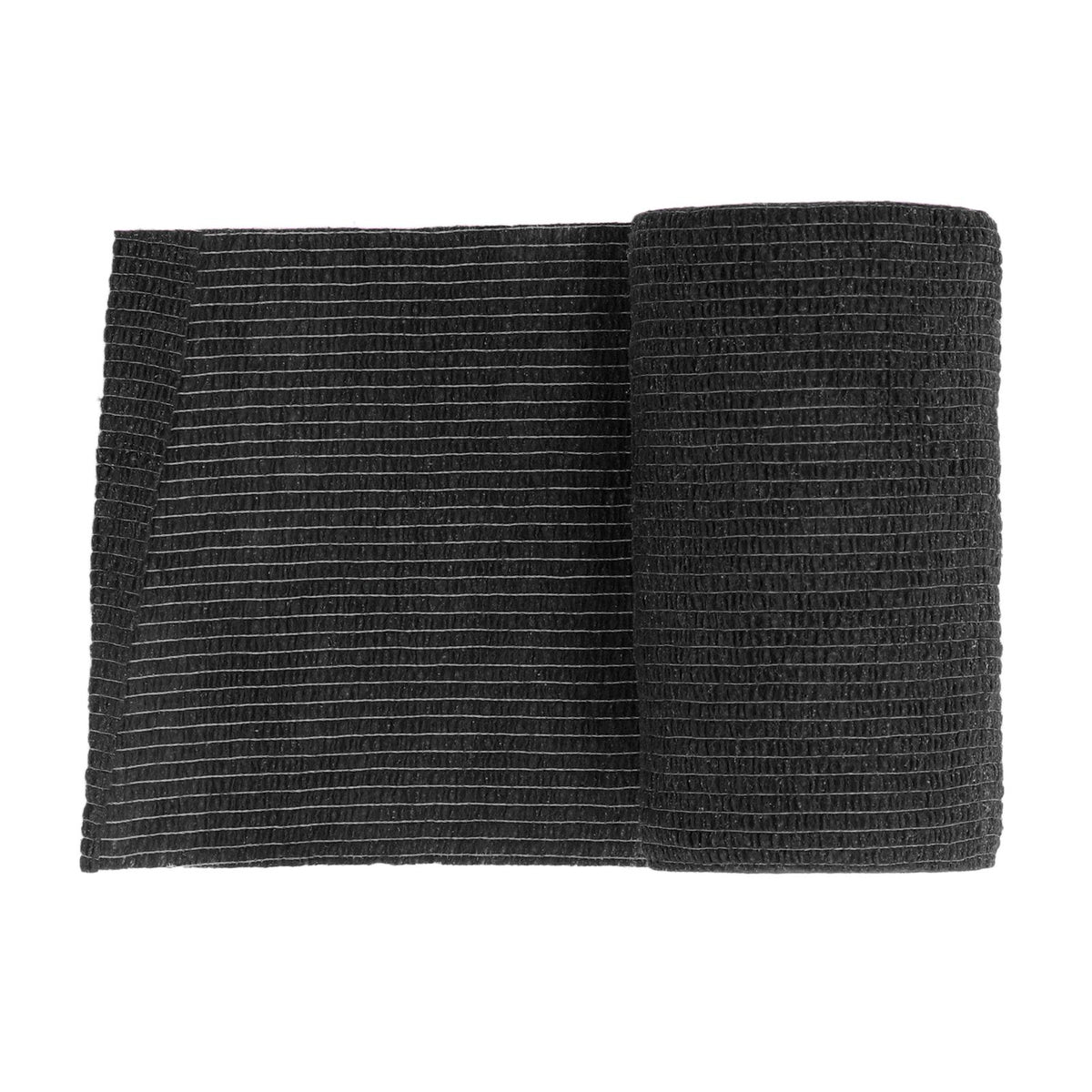 12Pcs Bandage Wrap Natural Latex Elastic Self Adhesive Wrap for Cows Dogs Horses 10cm Black