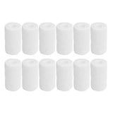 12Pcs Bandage Wrap Natural Latex Elastic Self Adhesive Wrap for Cows Dogs Horses 10cm White