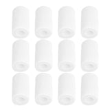 12Pcs Bandage Wrap Natural Latex Elastic Self Adhesive Wrap for Cows Dogs Horses 10cm White - Rear View
