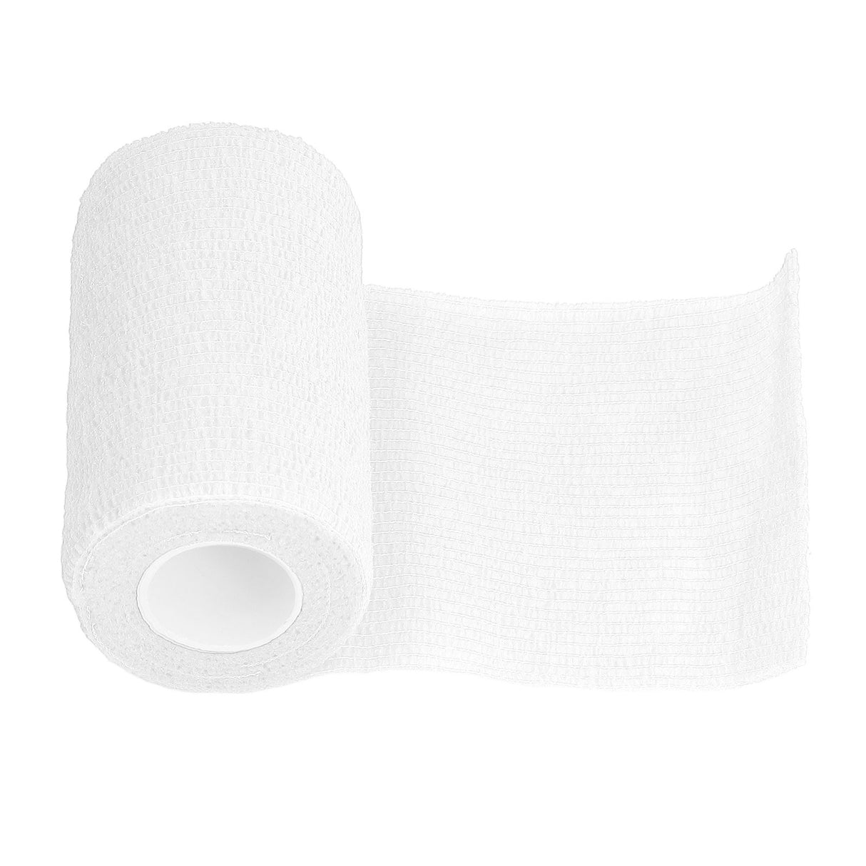 12Pcs Bandage Wrap Natural Latex Elastic Self Adhesive Wrap for Cows Dogs Horses 10cm White