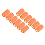 12Pcs Bandage Wrap Natural Latex Elastic Self Adhesive Wrap for Cows Dogs Horses 10cm Orange