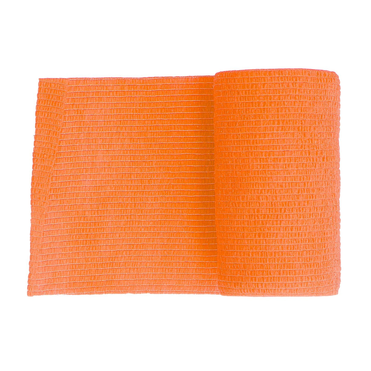 12Pcs Bandage Wrap Natural Latex Elastic Self Adhesive Wrap for Cows Dogs Horses 10cm Orange