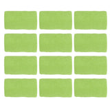 12Pcs Bandage Wrap Natural Latex Elastic Self Adhesive Wrap for Cows Dogs Horses 10cm Green