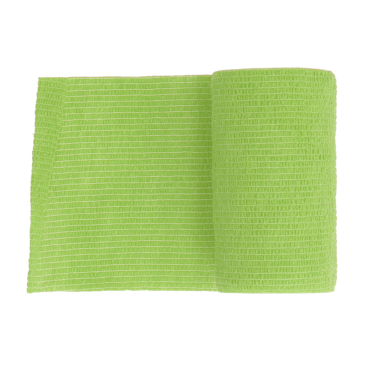12Pcs Bandage Wrap Natural Latex Elastic Self Adhesive Wrap for Cows Dogs Horses 10cm Green