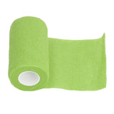12Pcs Bandage Wrap Natural Latex Elastic Self Adhesive Wrap for Cows Dogs Horses 10cm Green