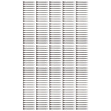 250PCS Horseshoe Nails Portable Small High Hardness Animal Husbandry Low Carbon Steel Horseshoe Nails Farrier Tools