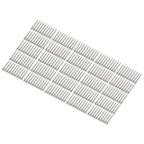 250PCS Horseshoe Nails Portable Small High Hardness Animal Husbandry Low Carbon Steel Horseshoe Nails Farrier Tools - 45-Degree Angle