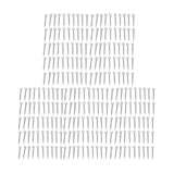 250 Pcs Horseshoe Nails High Tensile Strength Good Elasticity Accurately Crafted Steel Horse Shoes Nails FJ0RACE