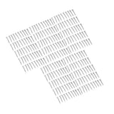 250 Pcs Horseshoe Nails High Tensile Strength Good Elasticity Accurately Crafted Steel Horse Shoes Nails FJ0RACE
