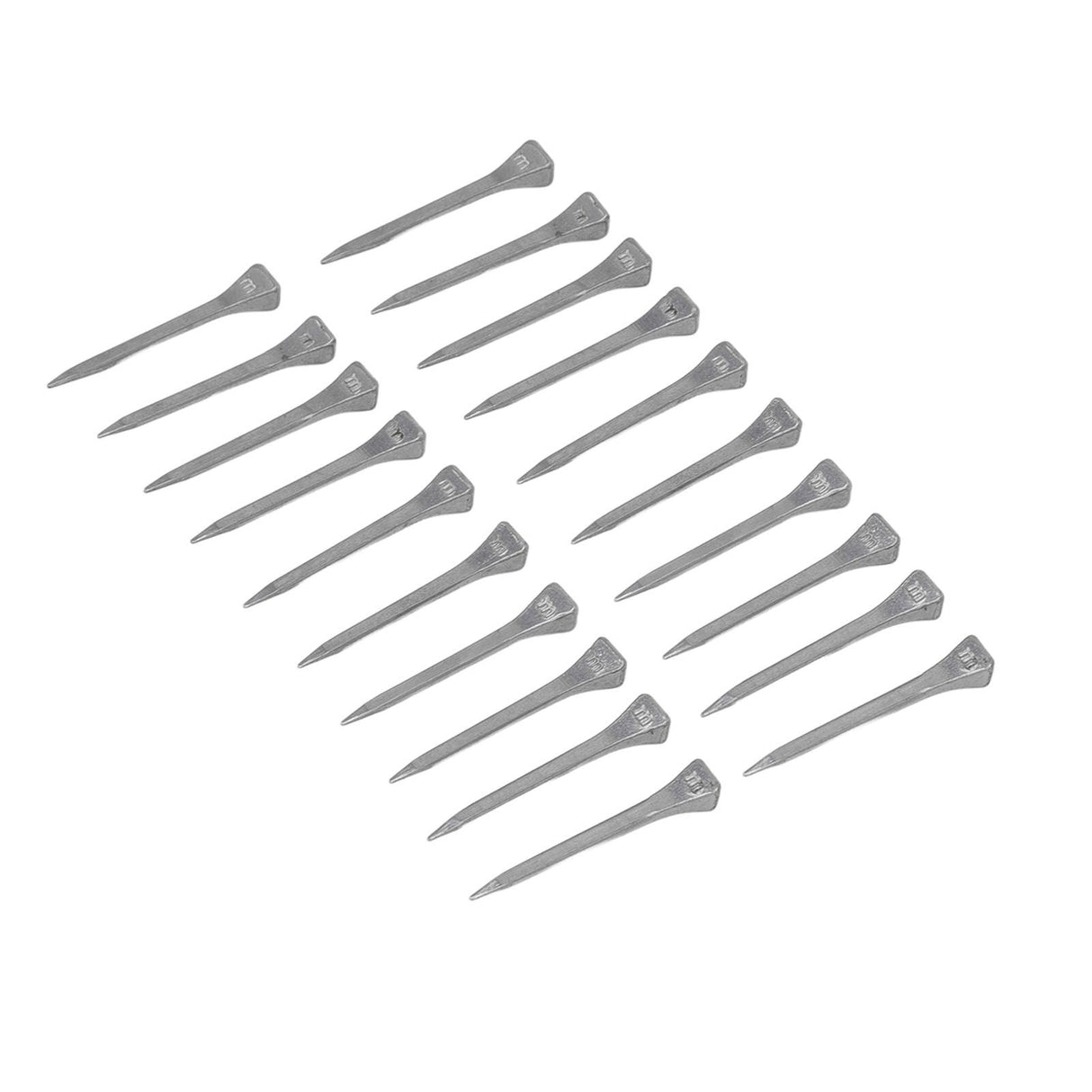 250 Pcs Horseshoe Nails High Tensile Strength Good Elasticity Accurately Crafted Steel Horse Shoes Nails FJ0RACE