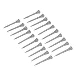 250 Pcs Horseshoe Nails High Tensile Strength Good Elasticity Accurately Crafted Steel Horse Shoes Nails FJ0RACE