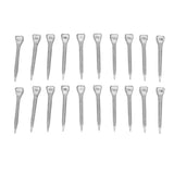 250 Pcs Horseshoe Nails High Tensile Strength Good Elasticity Accurately Crafted Steel Horse Shoes Nails FJ0RACE - Close-Up Angle