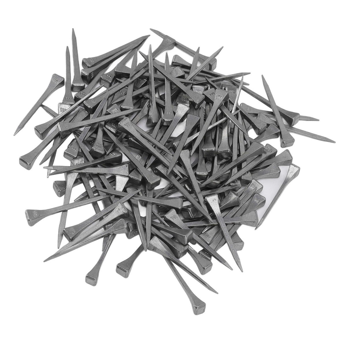 250 Pcs Horseshoe Nails High Tensile Strength Good Elasticity Accurately Crafted Steel Horse Shoes Nails FJ0RACE