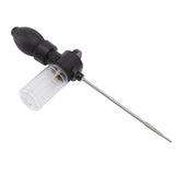 Pest Control Bulb Duster with 3 Stainless Steel Nozzles Termite Removal Tool Set for Agriculture Forestry - Rear View