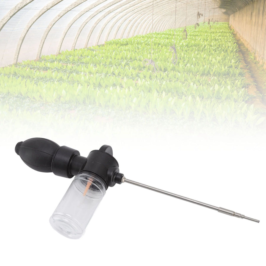 Pest Control Bulb Duster with 3 Stainless Steel Nozzles Termite Removal Tool Set for Agriculture Forestry