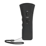 Ultrasonic Dog Chaser LED Ultrasonic Ergonomic Handle Dog Training Portable Dog Trainer for Dog Home Outdoor