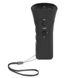 Ultrasonic Dog Chaser LED Ultrasonic Ergonomic Handle Dog Training Portable Dog Trainer for Dog Home Outdoor