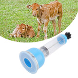 Calf Breathing Pump Cattle Breathe Pump Calf Respiratory Pump Breathing Tool for Farm Blue