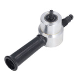 Double Head Sheet Metal Nibbler Cutter Adjustment High Hardness Multifunctional Drill Attachment Metal Nibbler Tool Kit