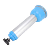 Calf Assisted Breathing Pump Professional Blue Calf Breathing Pump for Home Cattle Farm - Rear View
