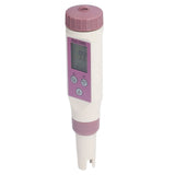 7 in 1 Bluetooth Water Quality Tester Automatically Save Data PH EC ORP Waterproof Salinity Meter for Water Fish Tank - Rear View