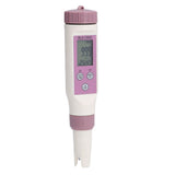 7 in 1 Bluetooth Water Quality Tester Automatically Save Data PH EC ORP Waterproof Salinity Meter for Water Fish Tank - Close-Up Angle