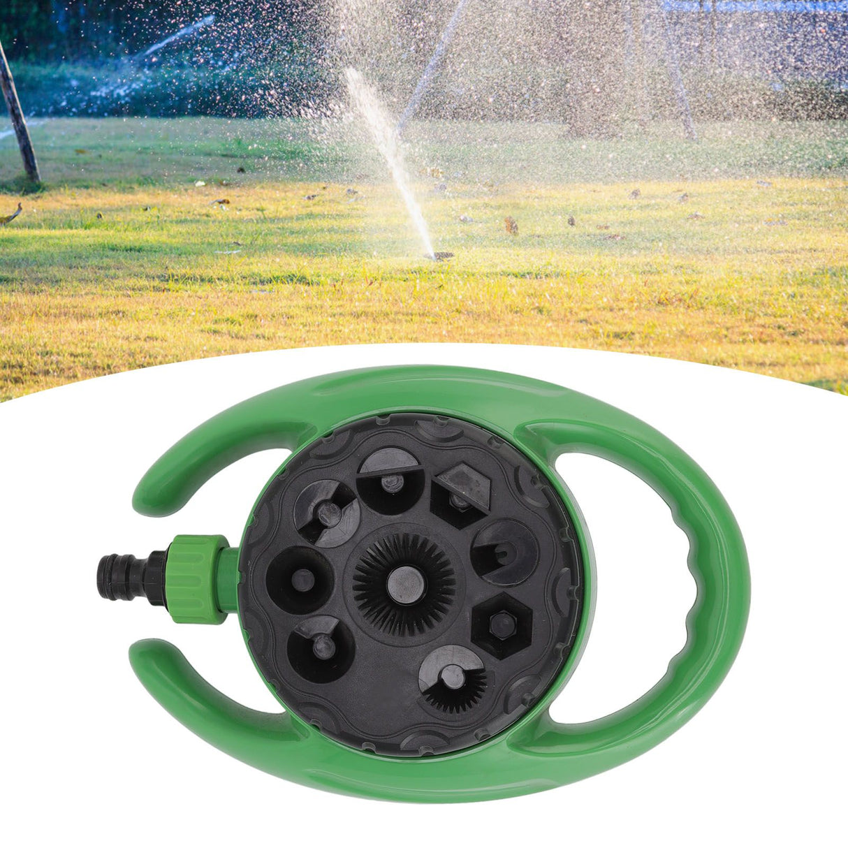 Water Sprinkler Multifunction Lightweight Lawn Sprinkler with 8 Sprinkling Modes for Garden Irrigation