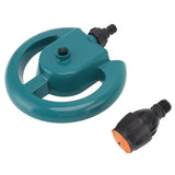 Garden Sprinkler Automatic Rotation 360 Degrees Durable ABS Round Base Widely Used Lawn Sprinkler for Garden Lawn Road